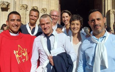 Pentecôte : 7 adultes de notre paroisse confirmés à la cathédrale Saint Jean